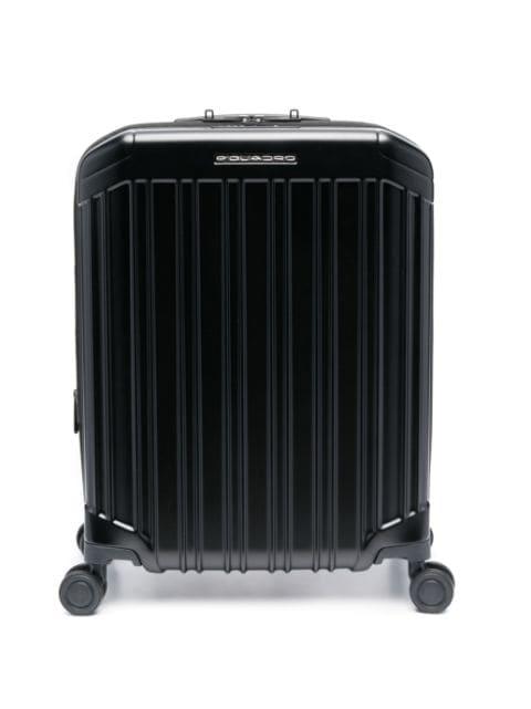 Cabin-size zipped luggage bag by PIQUADRO