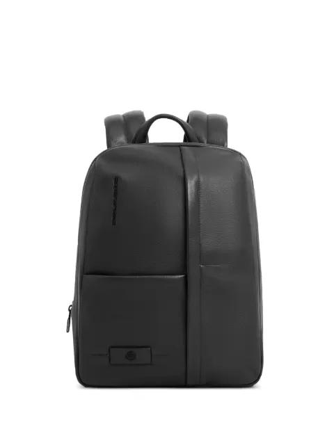 Expandable laptop backpack by PIQUADRO