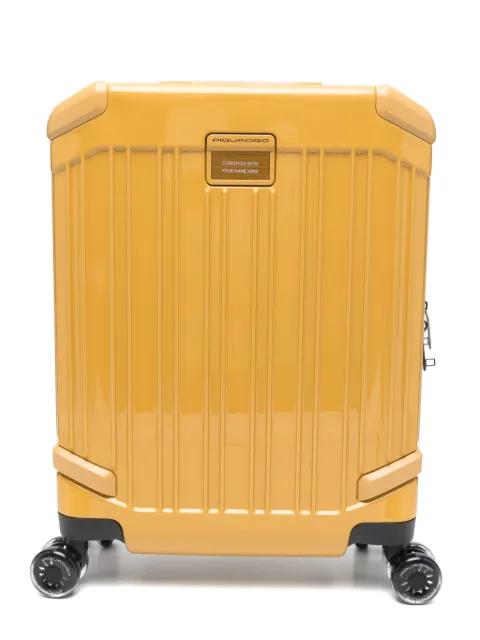 Pop ribbed suitcase by PIQUADRO