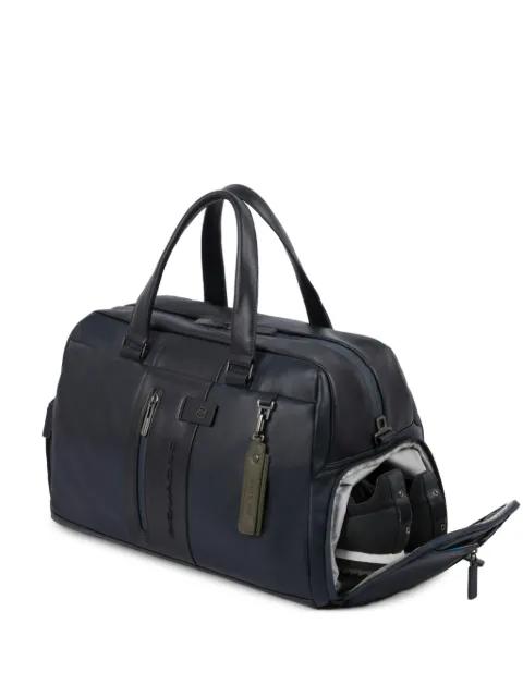 colour-block holdall by PIQUADRO