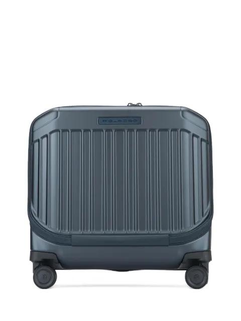 combination lock ribbed trolley by PIQUADRO