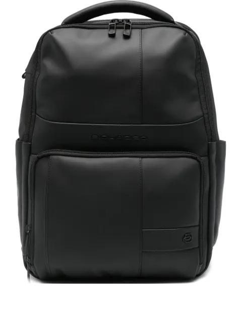 double-zip backpack by PIQUADRO