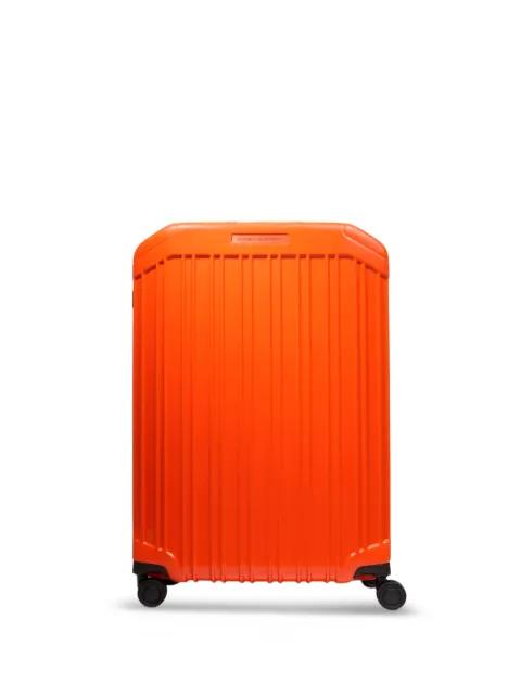 expandable four-wheel suitcase by PIQUADRO