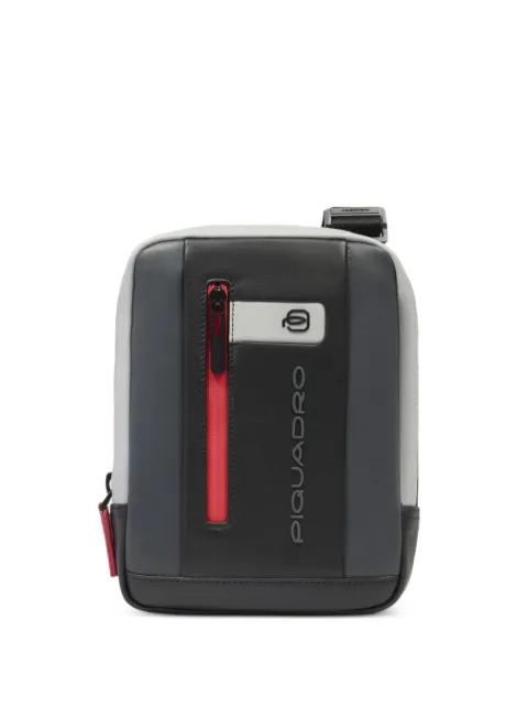 front zip pocket messenger bag by PIQUADRO