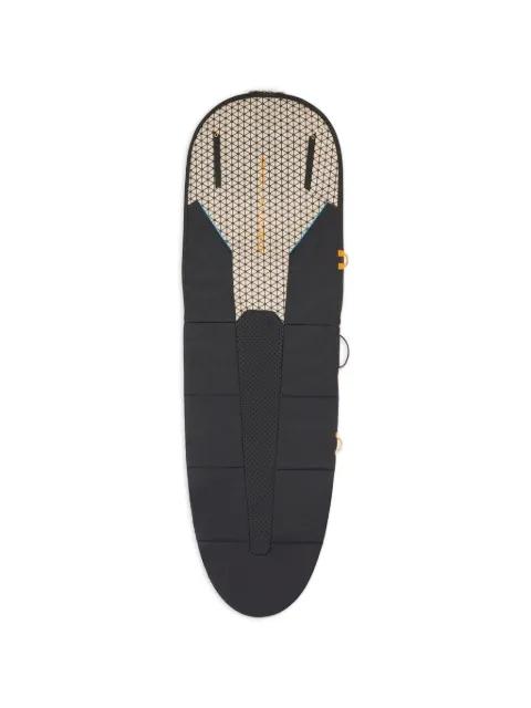 hexagon-print expansion surfboard bag by PIQUADRO