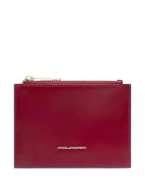 leather coin wallet by PIQUADRO