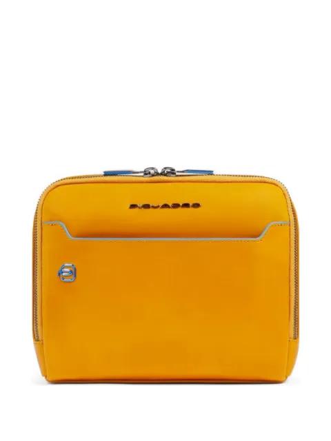leather crossbody bag by PIQUADRO