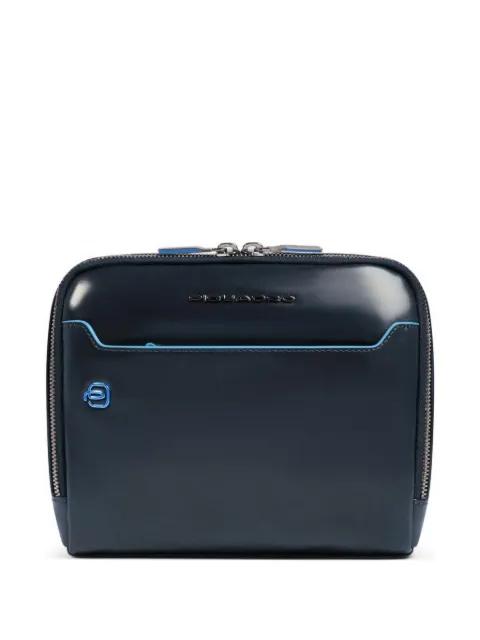 leather crossbody bag by PIQUADRO
