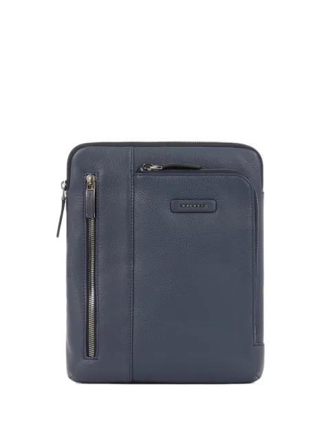 leather laptop bag by PIQUADRO