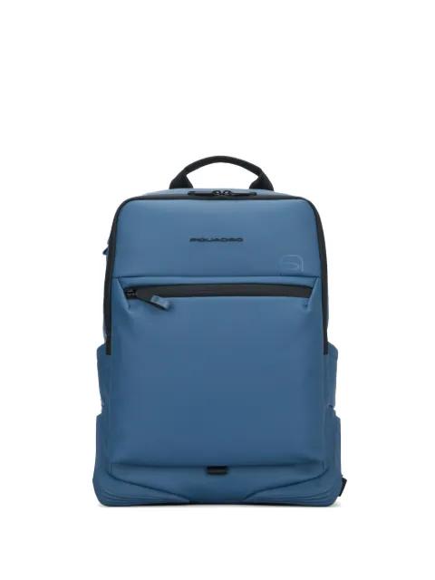 logo-detail backpack by PIQUADRO