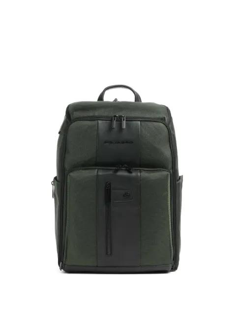 logo-lettering backpack by PIQUADRO