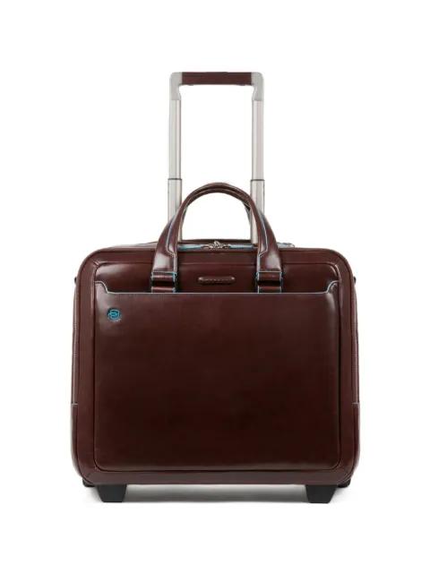 logo-patch pilot suitcase by PIQUADRO