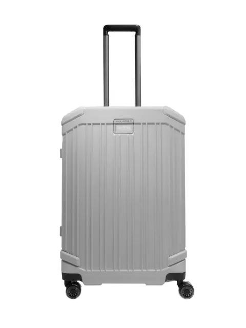 logo-patch trolley bag by PIQUADRO