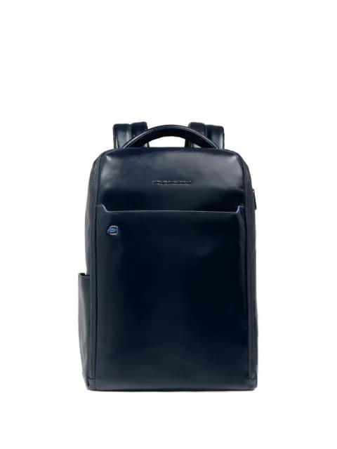logo-plaque backpack by PIQUADRO