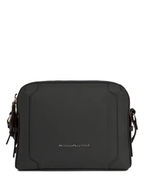 logo-plaque camera bag by PIQUADRO