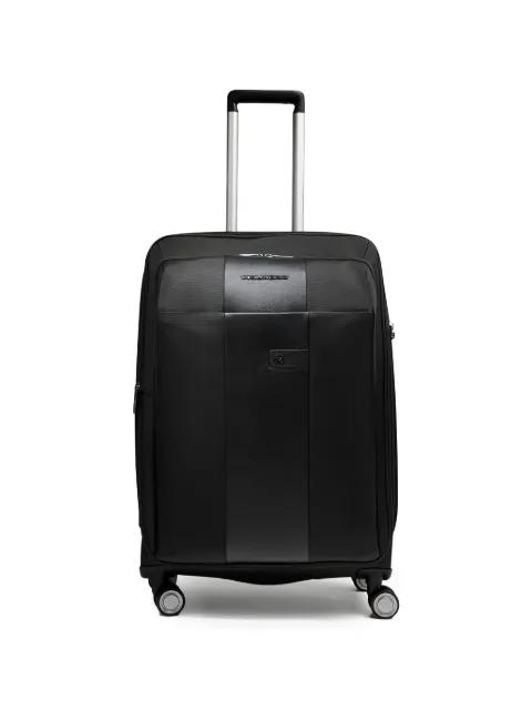medium expandable four-wheel suitcase by PIQUADRO