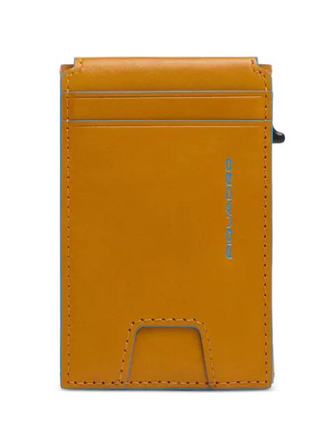 pop-up leather card holder by PIQUADRO