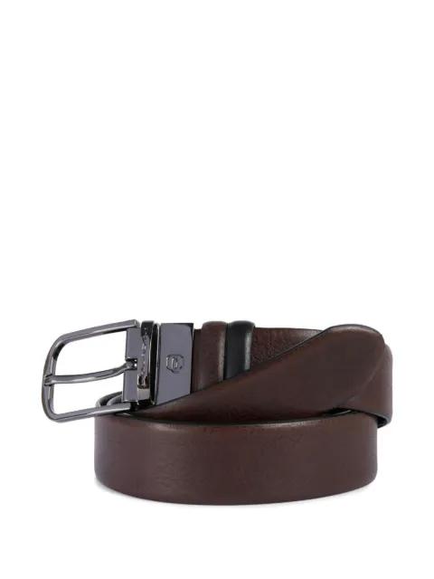 reversible prong-buckle belt by PIQUADRO