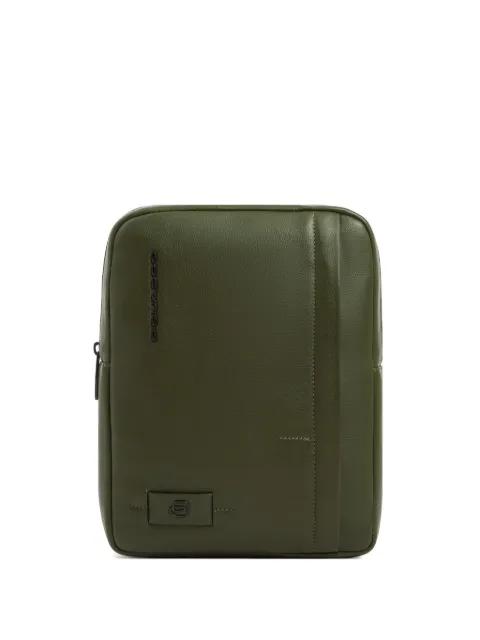small Russel leather cross body bag by PIQUADRO