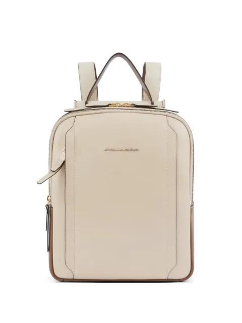 top handle backpack by PIQUADRO