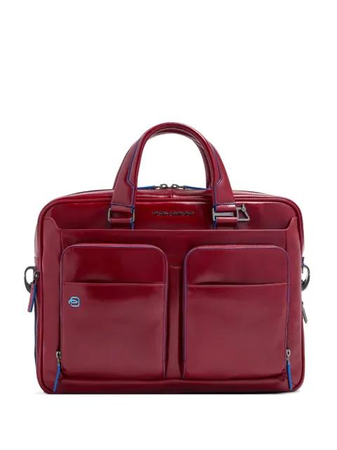 top handle laptop bag by PIQUADRO