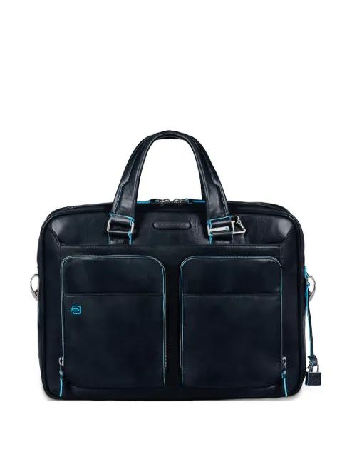 top handle laptop bag by PIQUADRO