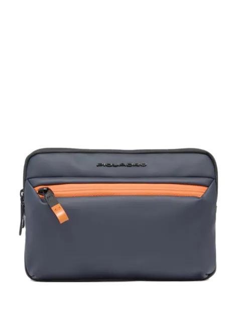 water-resistant messenger bag by PIQUADRO