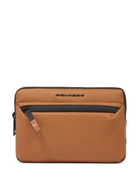 water-resistant messenger bag by PIQUADRO