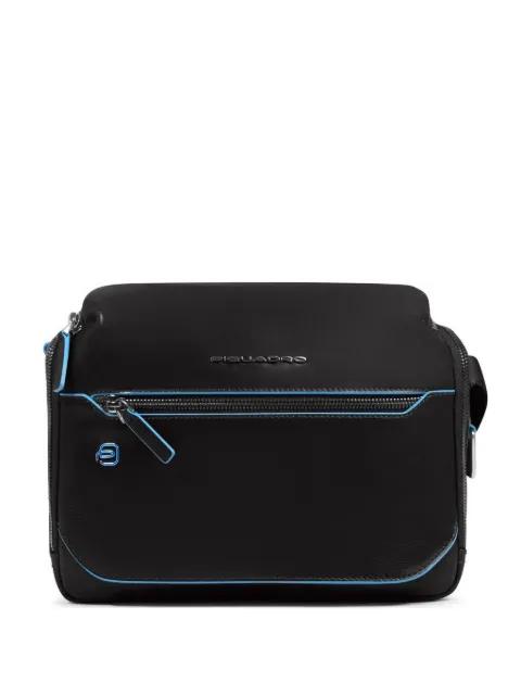 zip fastening crossbody bag by PIQUADRO