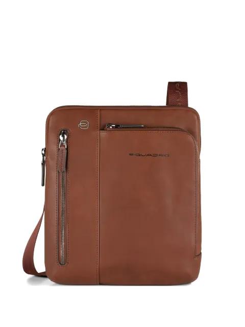 zip pocket crossbody bag by PIQUADRO