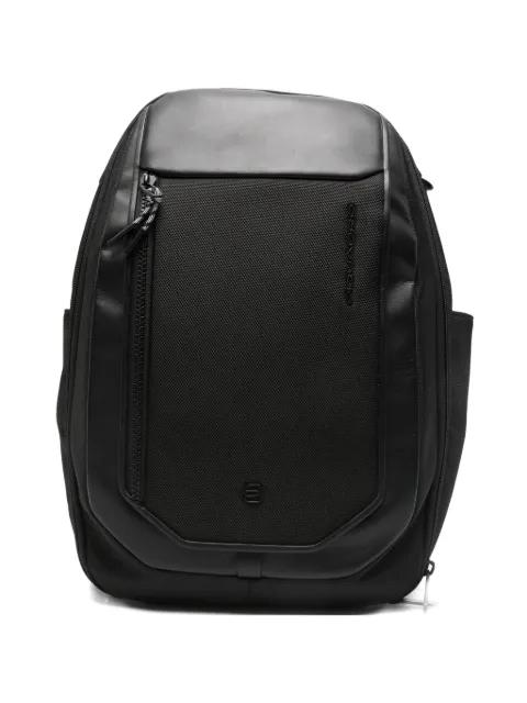 zip-up backpack by PIQUADRO