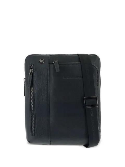 zip-up crossbody bag by PIQUADRO