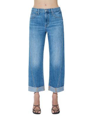 Kacey Mid Rise Cuffed Boyfriend Jeans in Laguna by PISTOLA