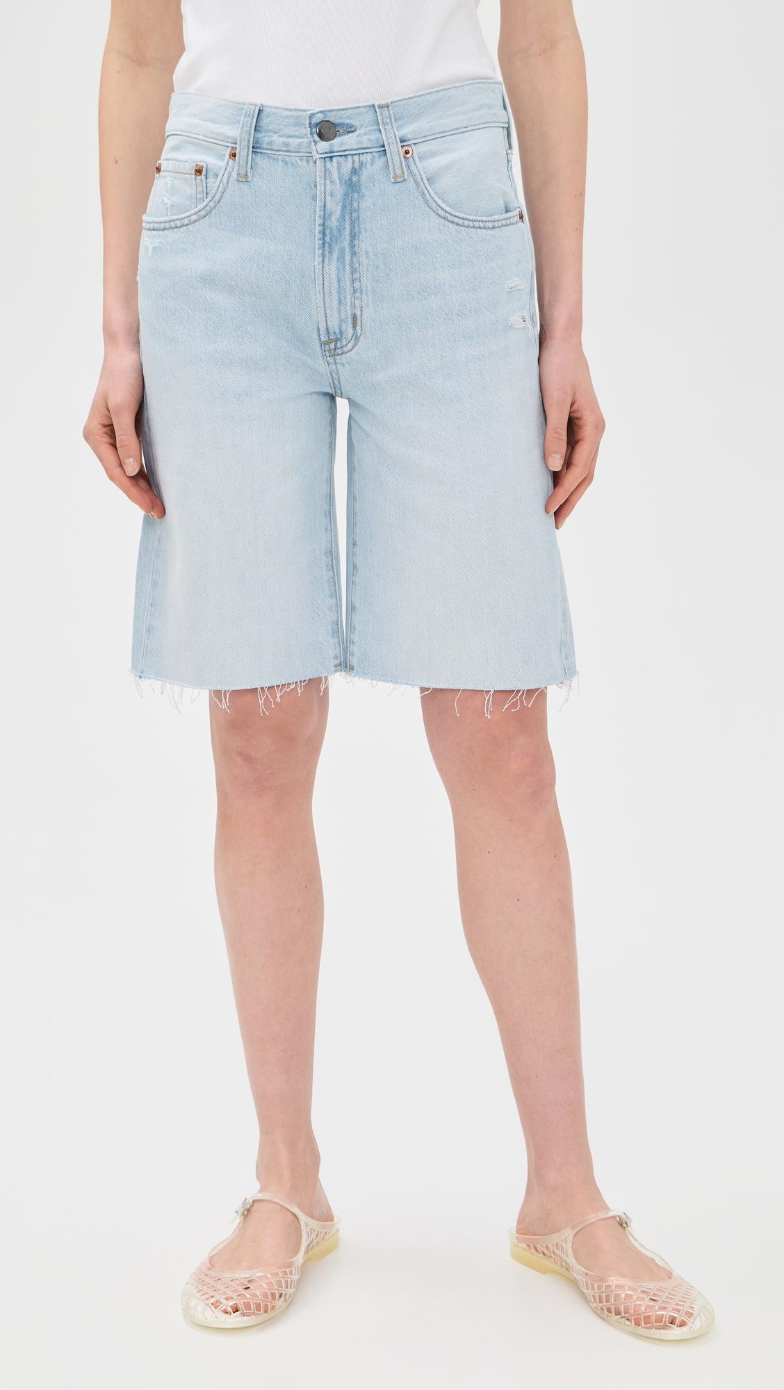Nolan Denim Shorts by PISTOLA