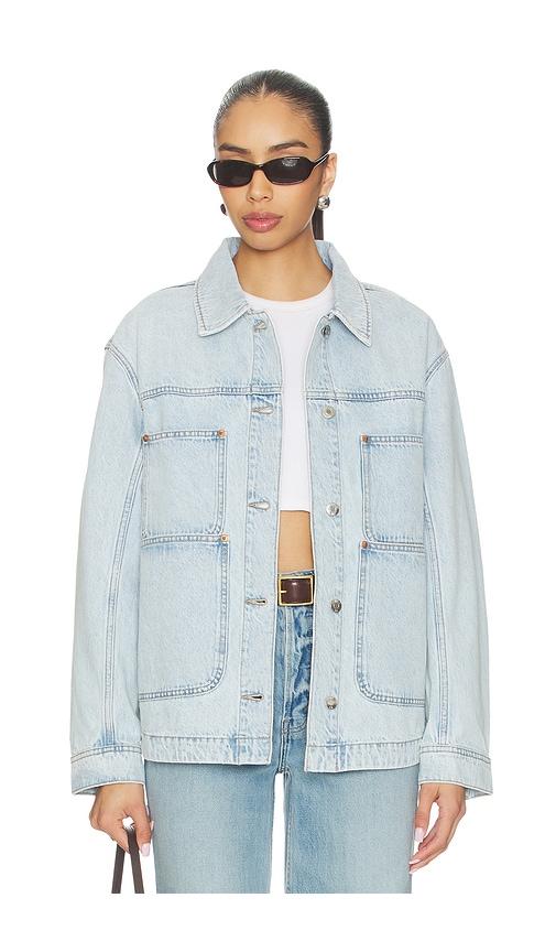 PISTOLA Karlee Chore Jacket in Blue by PISTOLA