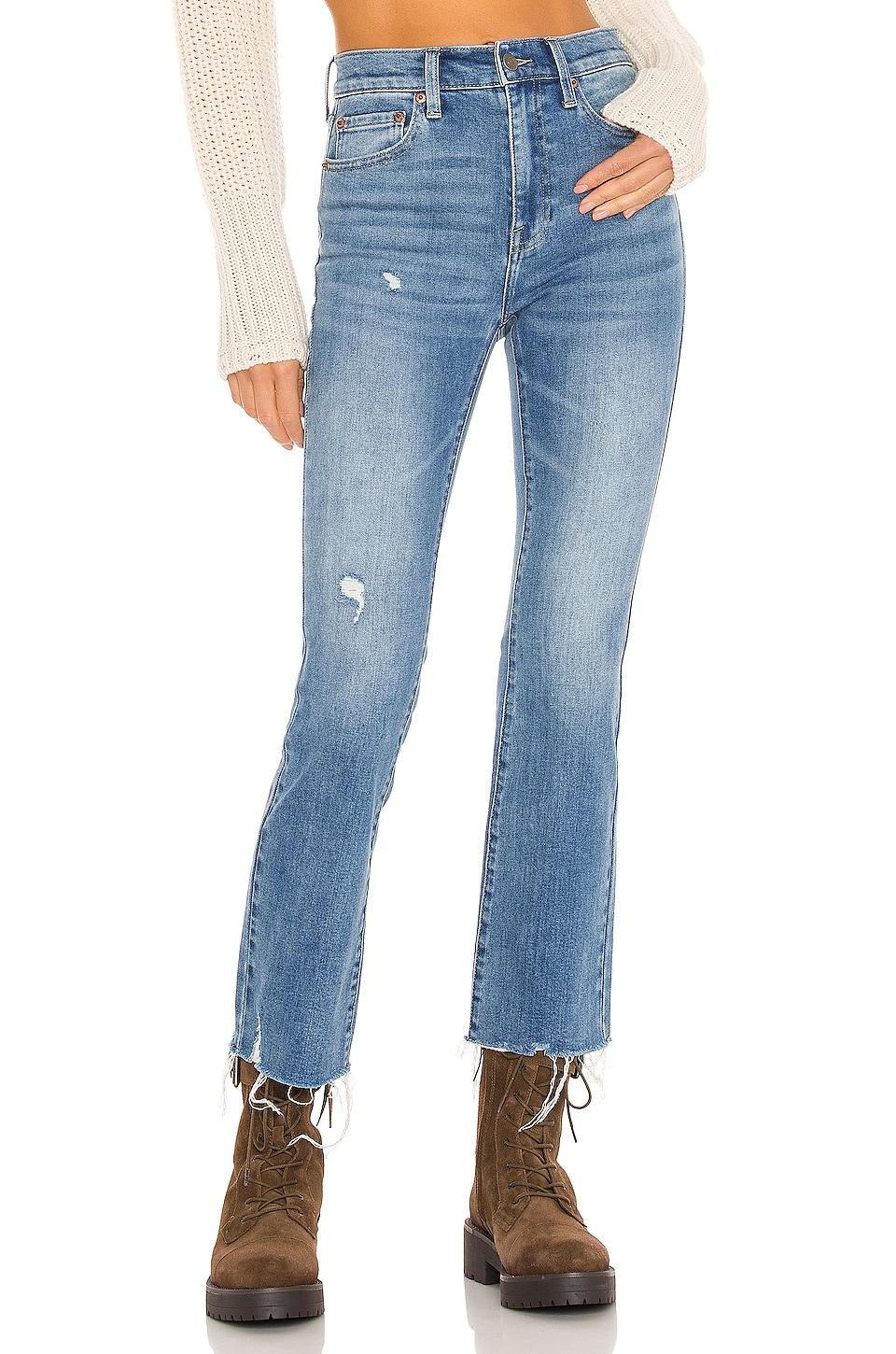 PISTOLA Lennon High Rise Cropped Boot Jeans in Denim-Medium by PISTOLA