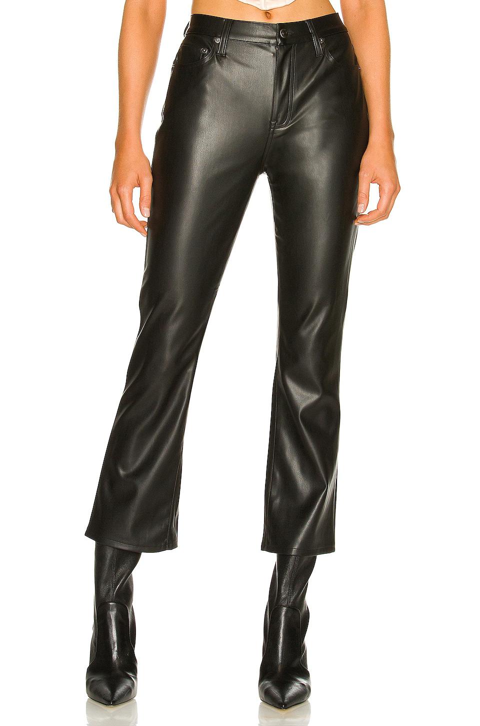 PISTOLA Lennon High Rise Cropped Boot Pant in Black by PISTOLA