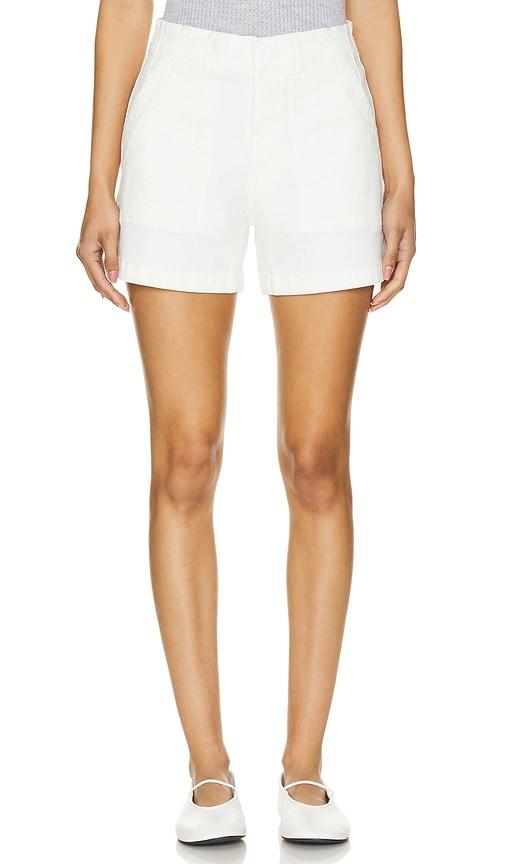 PISTOLA Marissa Utlity Short in White by PISTOLA