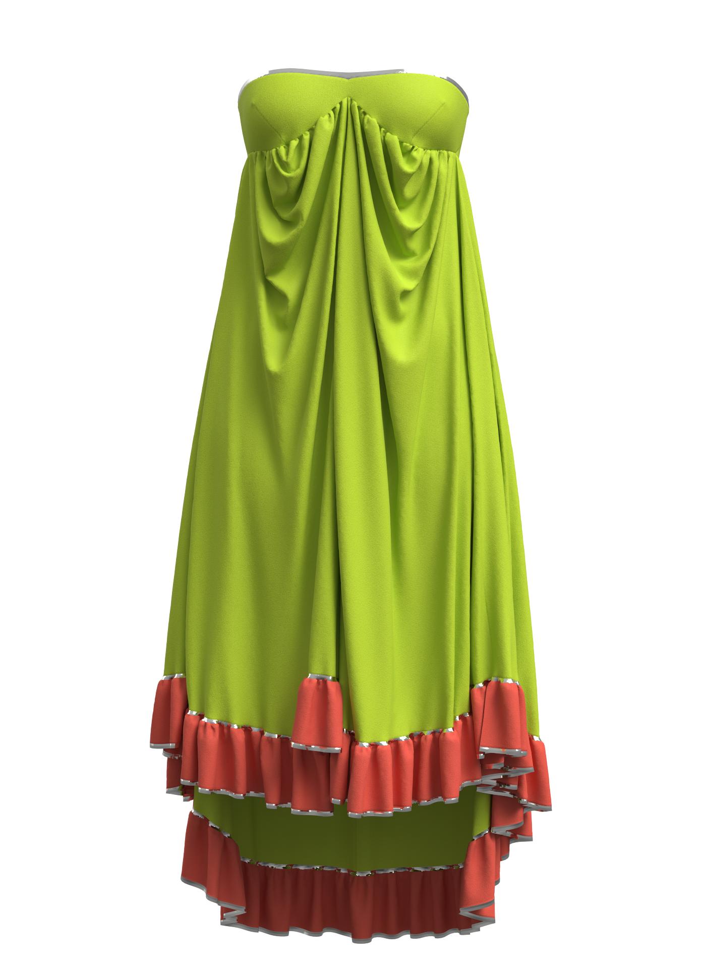 The Drape Dress by PIXELVASTRA