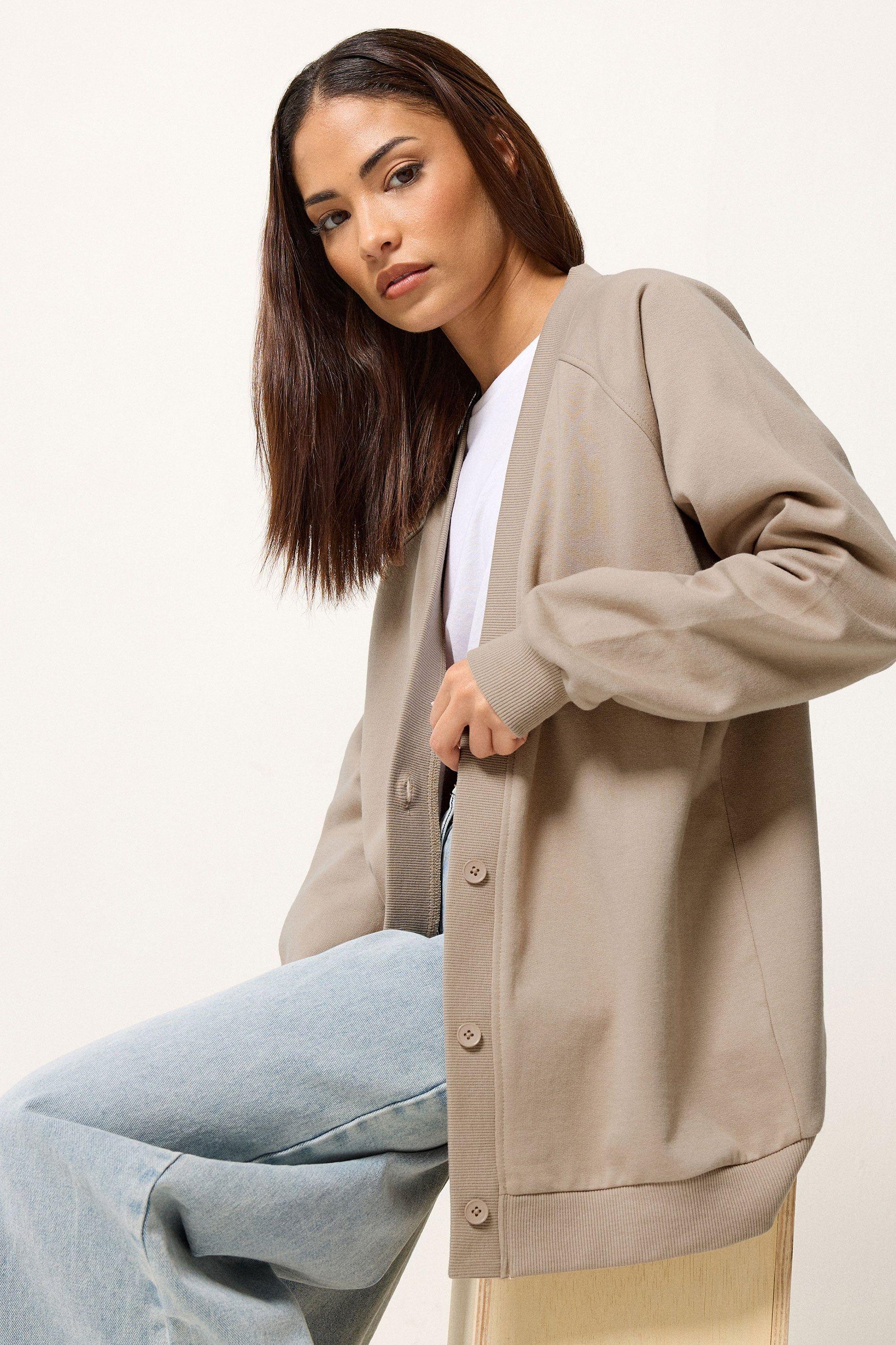 Petite Button Cardigan by PIXIEGIRL