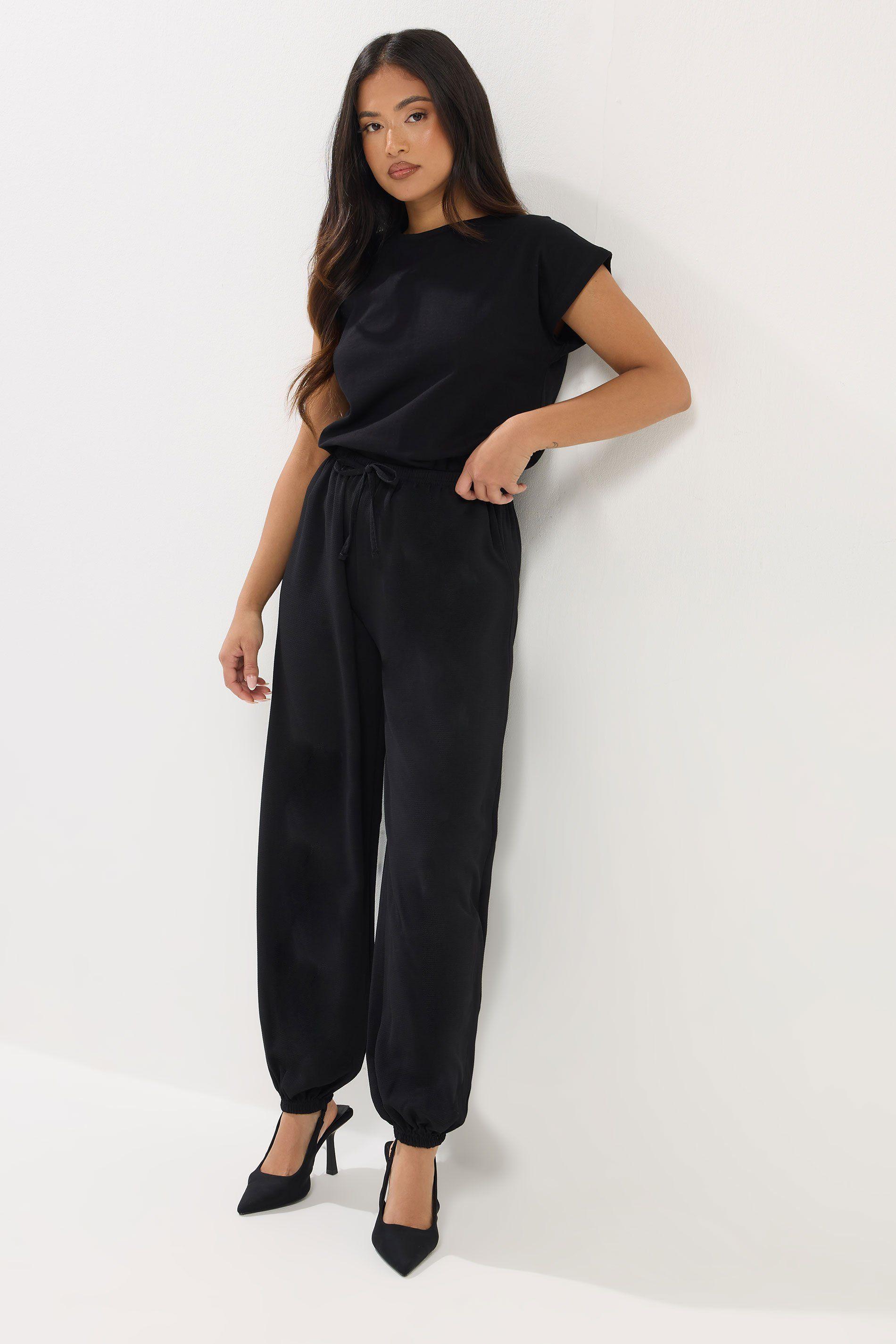 Petite Crepe Balloon Trousers by PIXIEGIRL