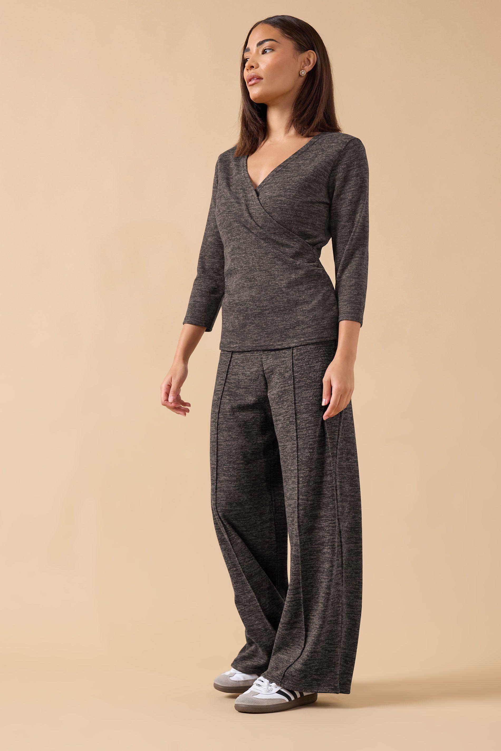 Petite Marl Lounge Trousers by PIXIEGIRL