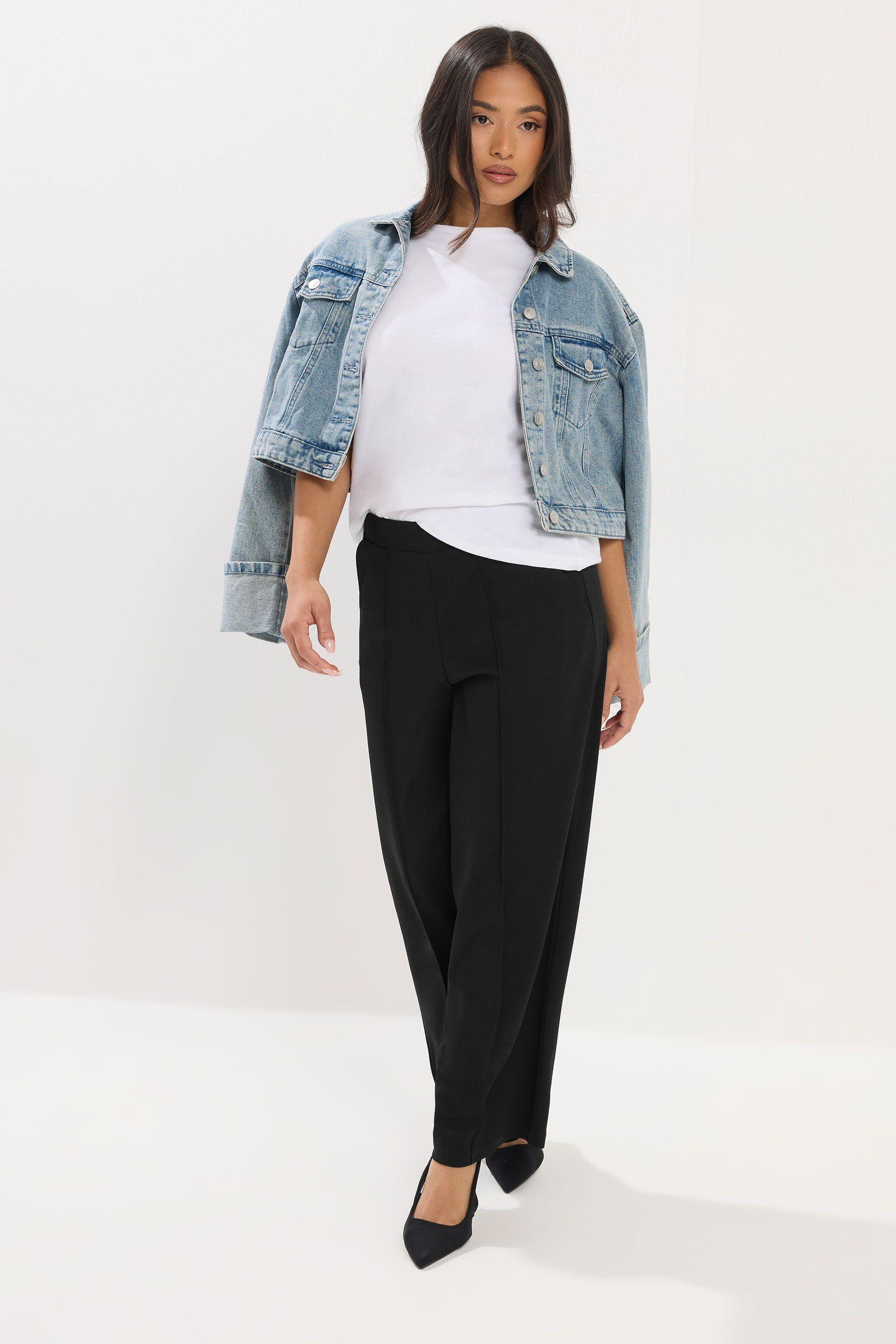 Petite Pintuck Trousers by PIXIEGIRL