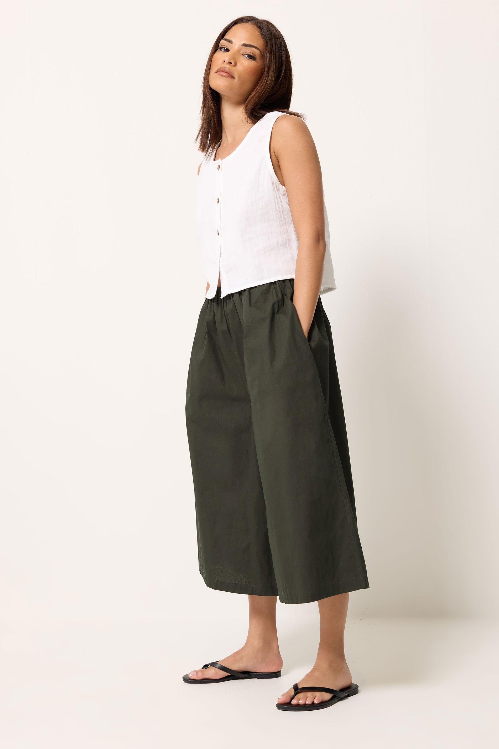 Petite Poplin Culottes by PIXIEGIRL