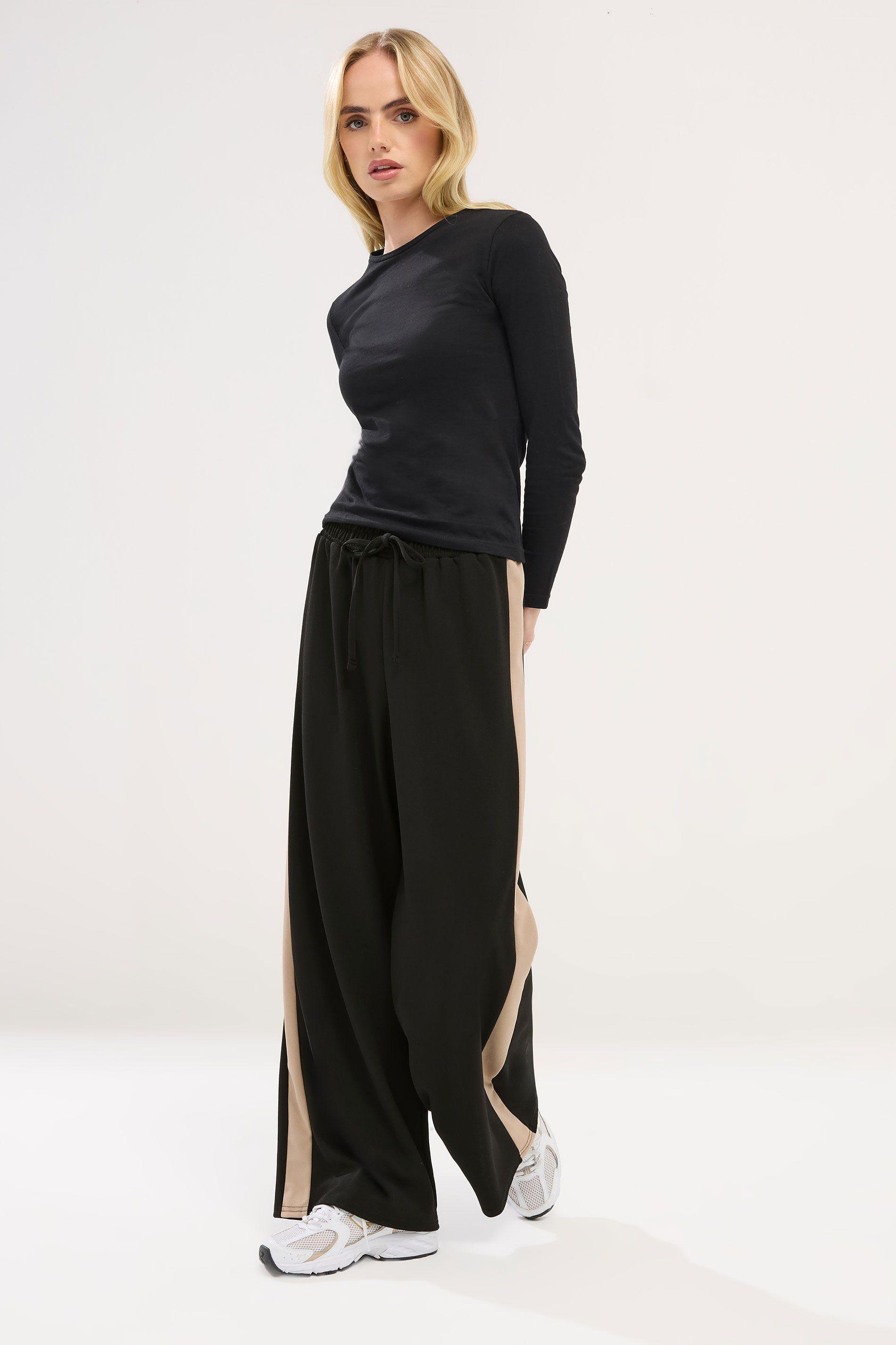 Petite Side Stripe Trousers by PIXIEGIRL