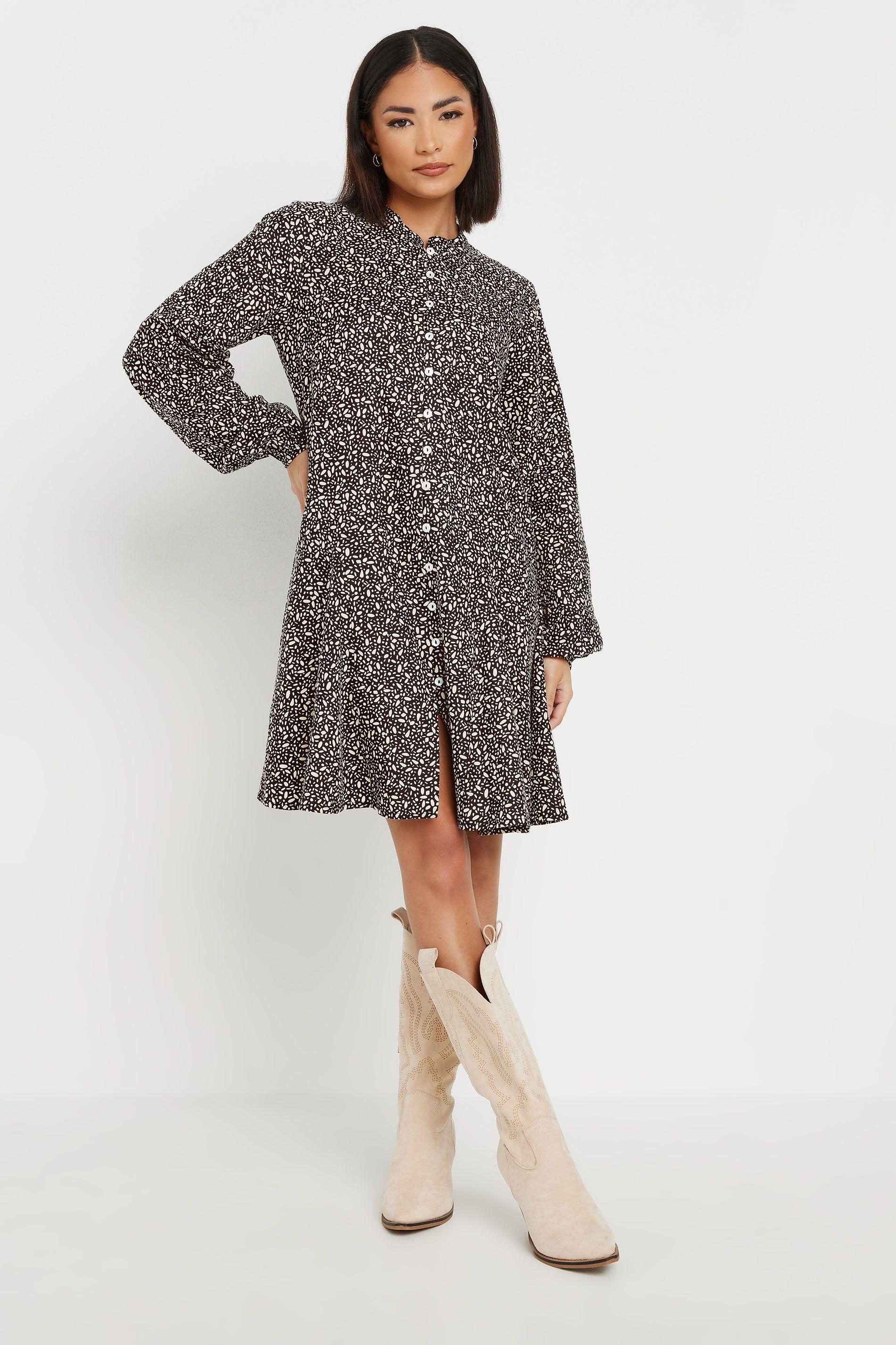 Petite Smock Mini Dress by PIXIEGIRL