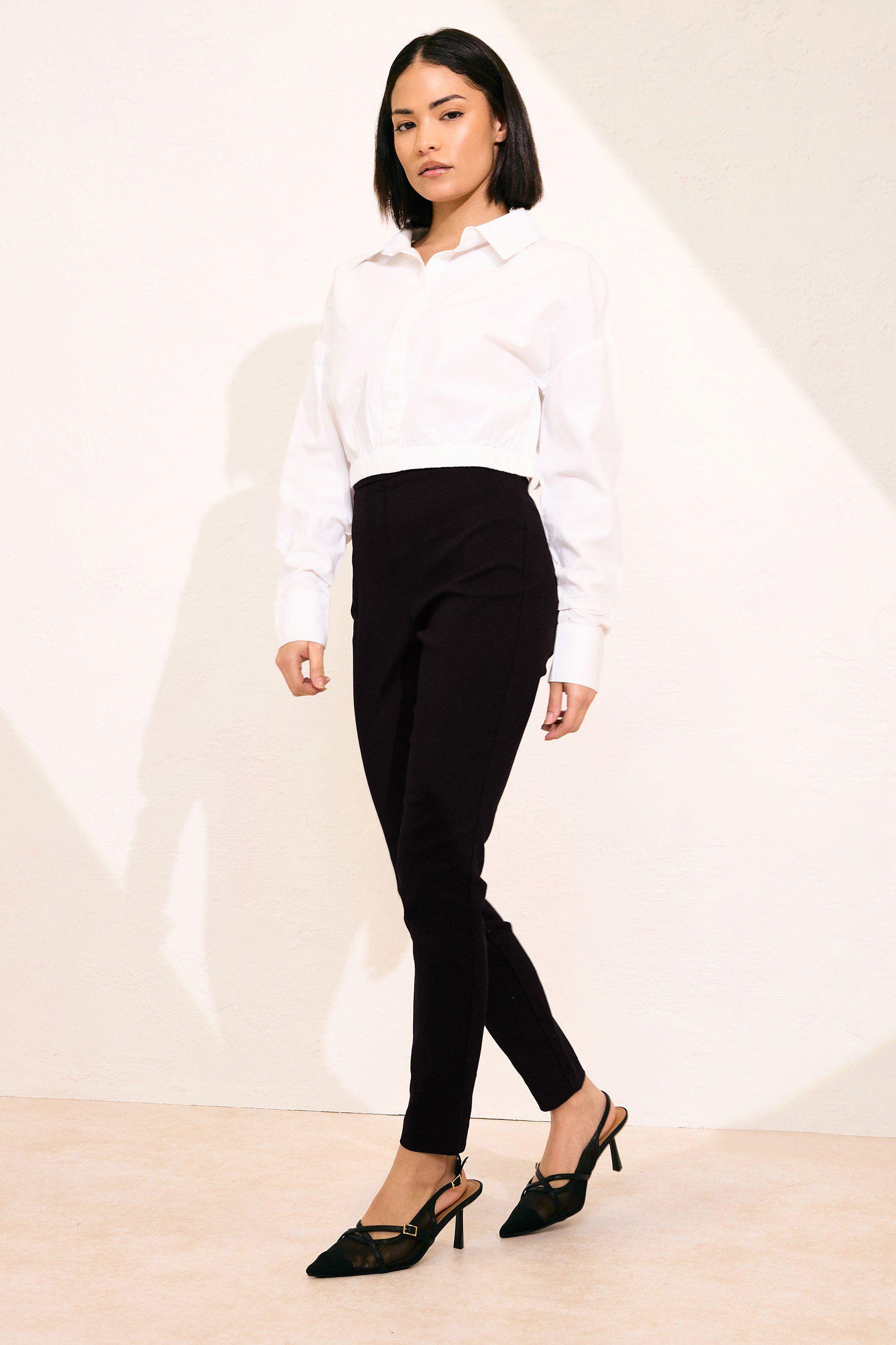 Petite Stretch Skinny Fit Trousers by PIXIEGIRL