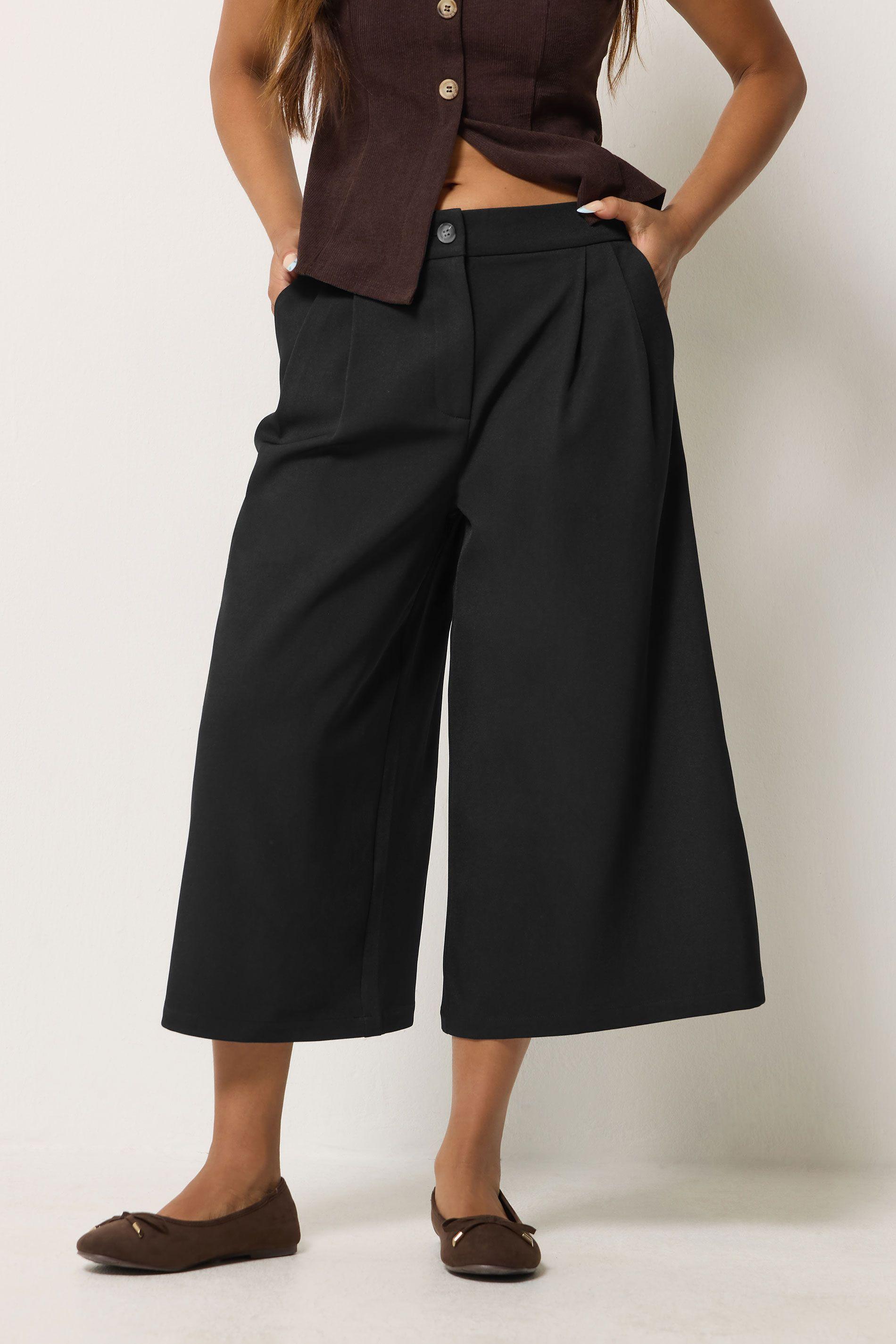 Petite Wide Leg Culottes by PIXIEGIRL