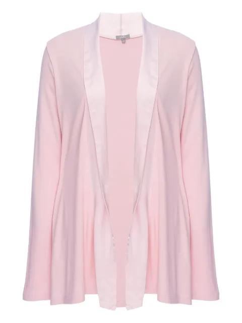 Amelia satin-trimmed robe by PJ HARLOW DREAMWEAR
