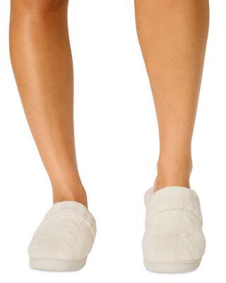 Cable Knit Slide Slippers by PJ SALVAGE